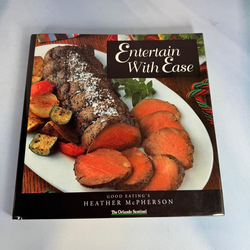 Entertain With Ease Cookbook Heather McPherson‎ 1997 Hardcover